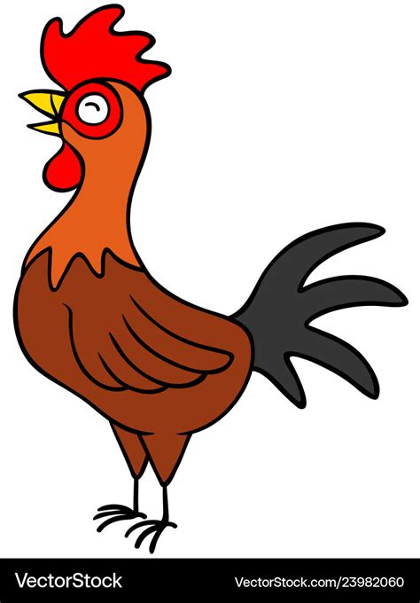 the cartoon rooster|More.